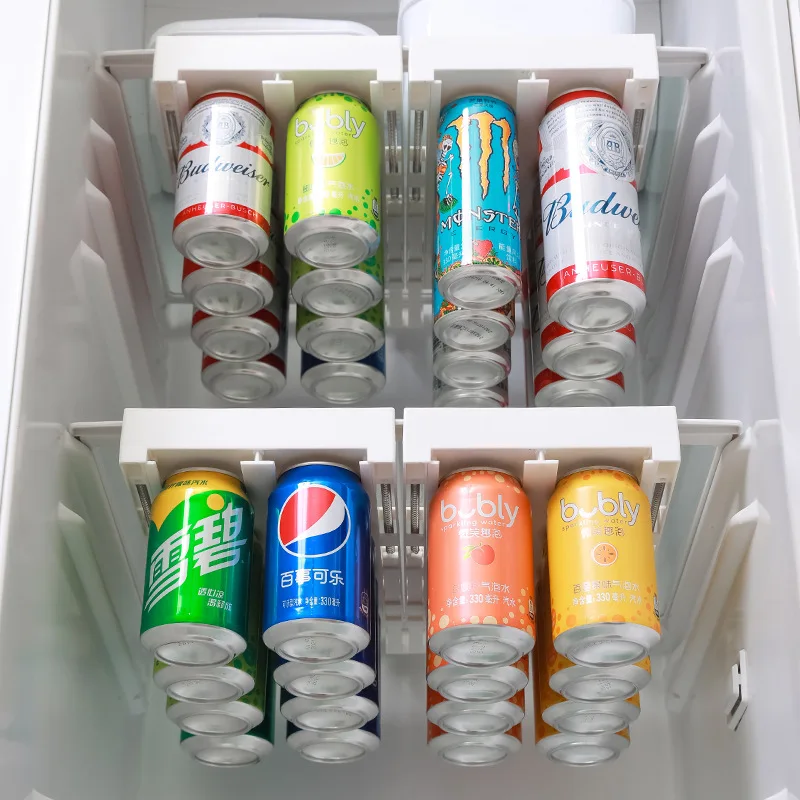 Transparent Refrigerator Organizer  Beverage Soda Drink Organizer -  Refrigerator - Aliexpress