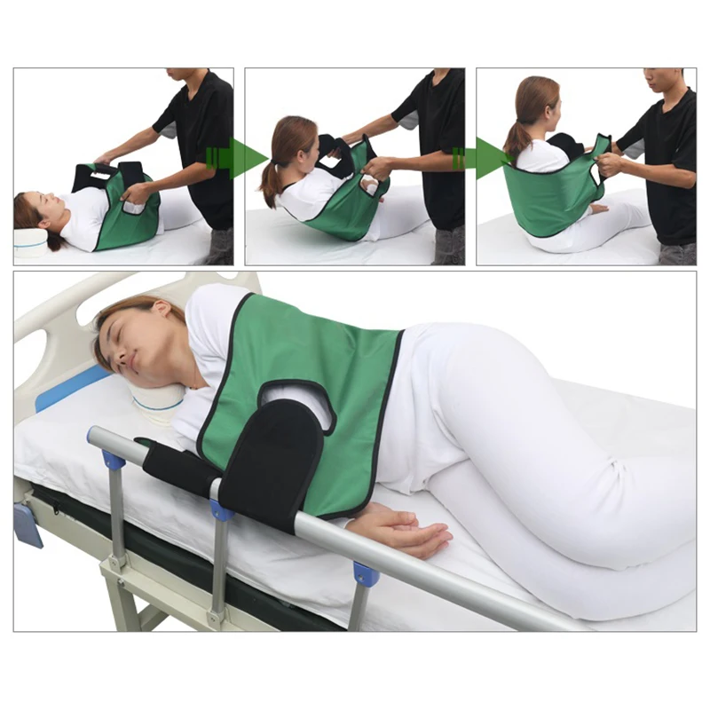 

1Pc Elderly Patient Turn Over Auxiliary Belt Products To Take Care Lift Bedsore Turn Over Shift Belt Movement Position Pad