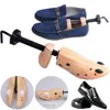 Wooden Shoe Stretcher Adjustable Length Width Shoe Trees Shoes Shaper Rack Shoe Expander for Mens and Womens Shoes 4
