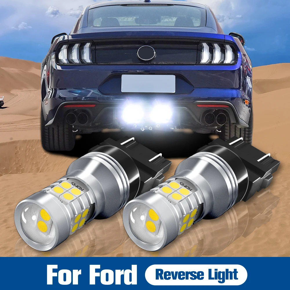 2 шт. светодиодная лампа заднего хода для Ford Mustang 2015 3157 3156 2016 2017 |