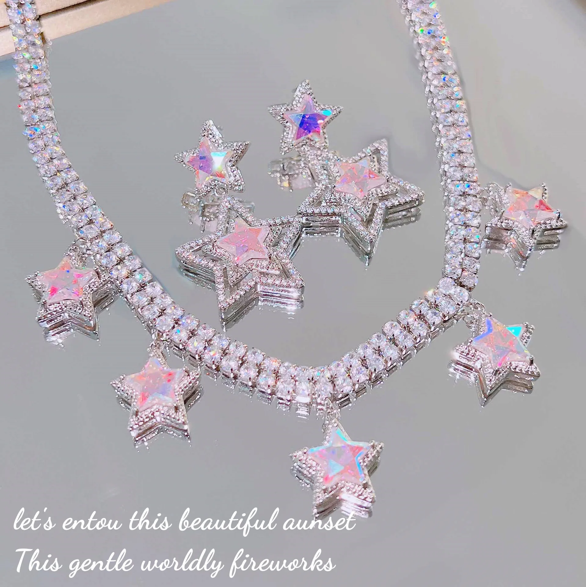 Aurora Charm Chain Necklace - Star main image 1