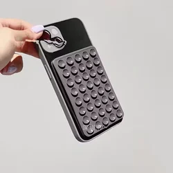 Universal Hands - Free Silicone Suction Phone Holder and Stand (Gray)