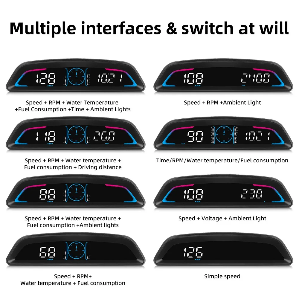 ˶  ִ  ӵ, ӵ ð, RPM ,    ÷, B3 G3 OBD/GPS HUD ÷, G19