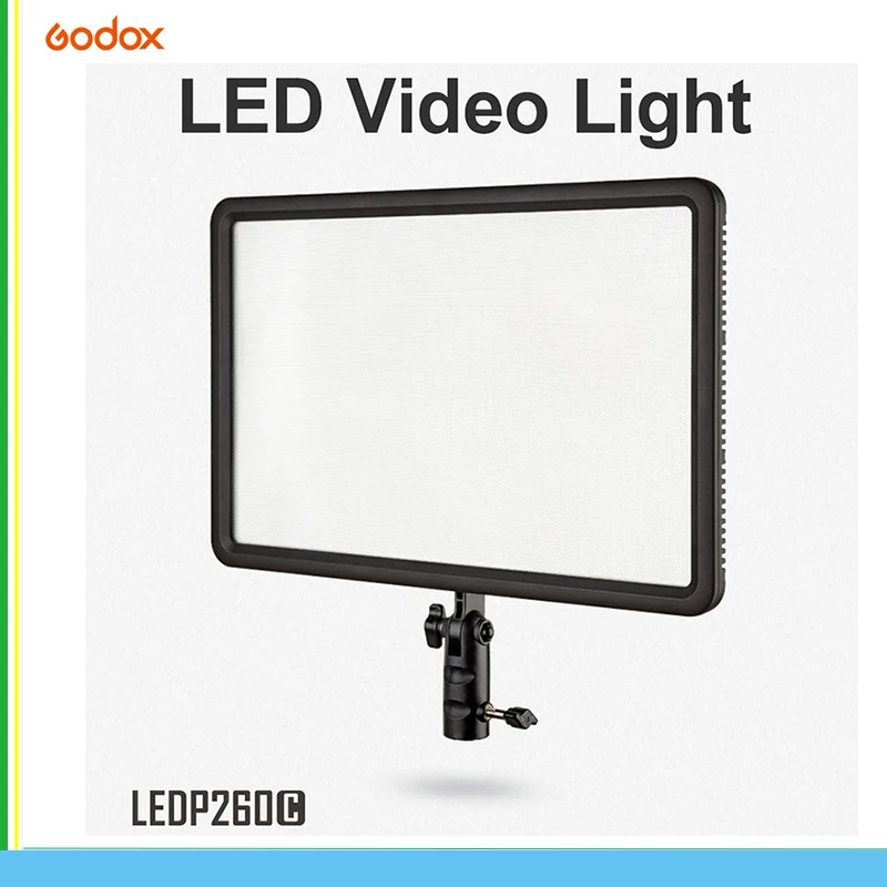 

Ультратонкая светодиодная панельная лампа GODOX P260C для цифровой DSLR-камеры