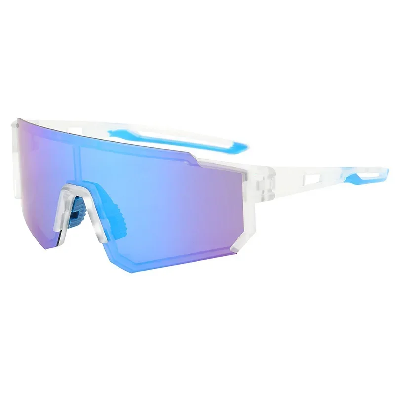 New Sunglasses Outdoor Sports Cycling Sunglasses UV-Proof Windproof Eye Protection Color-Changing Polarized