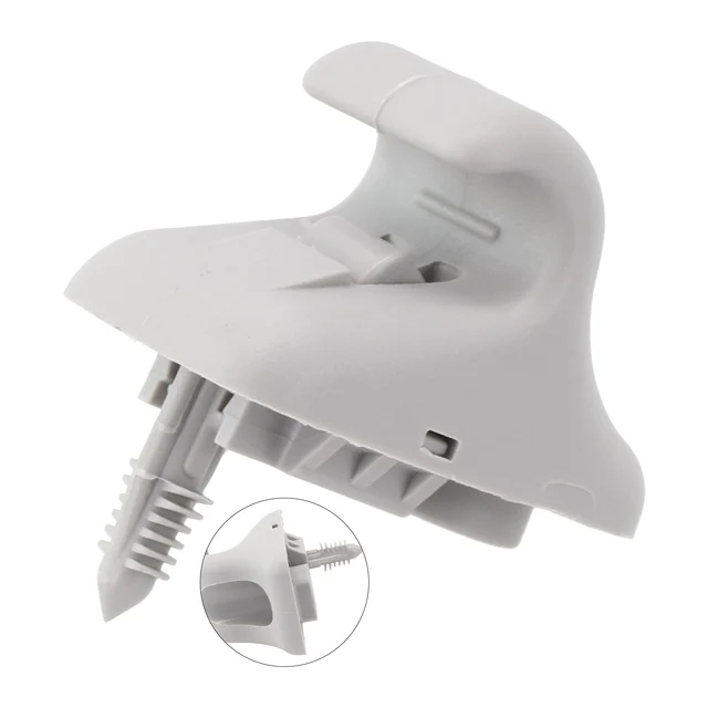 2pcs Car Sun Visor Retainer Hook Fastener Clip Holder Bracket Fits For Hyundai Getz I30 I20 Kona Elantra AD Ioniq Creta 3