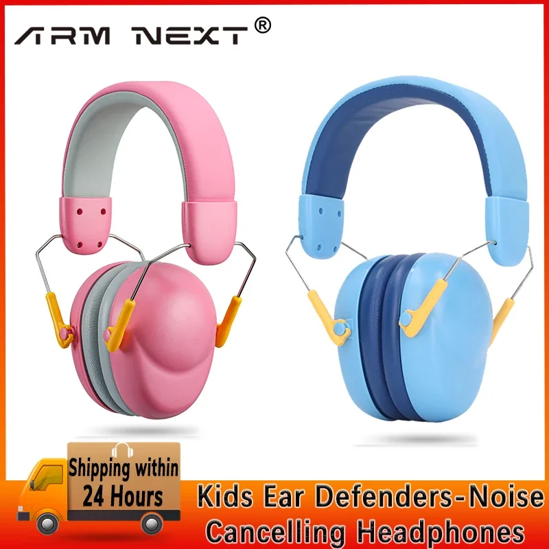 Kids Ear Defenders-Noise Cancelling Headphones 26dB Ear Protection Earmuffs Hearing Protectors for Age 6 Months to 14 Years electronic earmuffs noise cancelling headphones