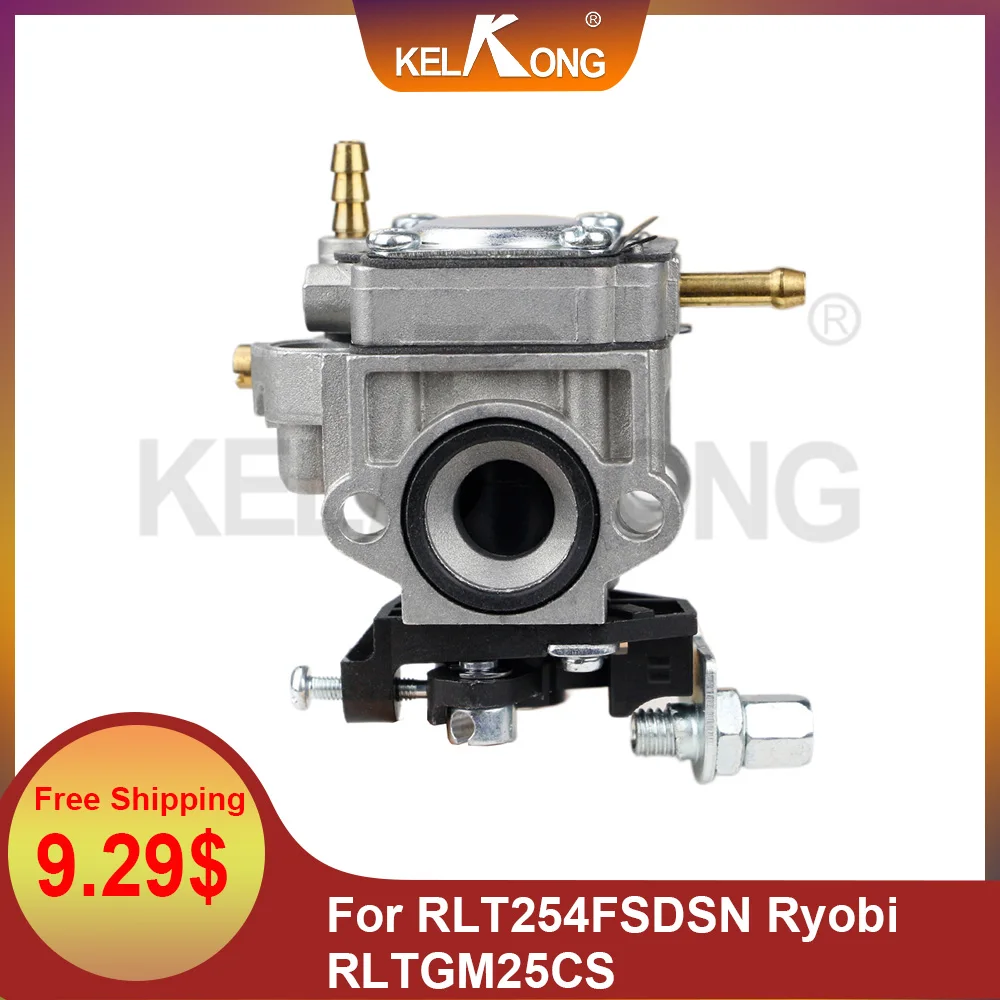 

Kelkong Carburetor For Ryobi RLT254FSDSN GM25CS 254FCDSN RBCGM25BB RBCGM25SS