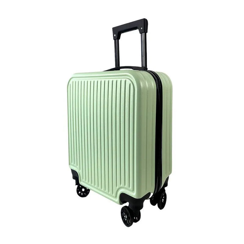 Mini Rolling Luggage Box Women Men Wheel Trolley Box Travel Clothes Carry Case
