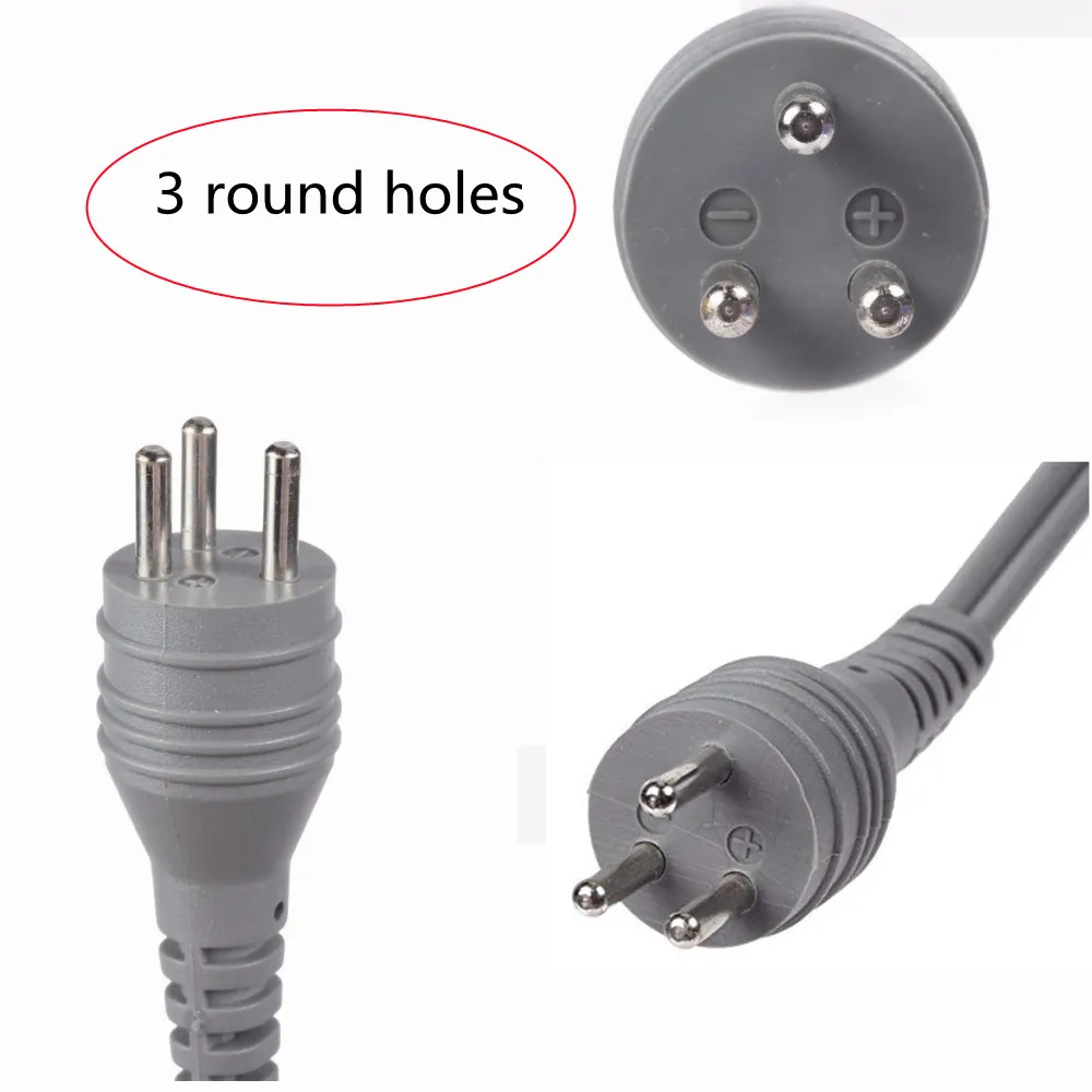 電動ネイルドリル用ハンドピース,3ピンコード,30000 rpm,ハンド