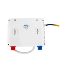 Le chauffe-eau sans réservoir à montage mural de cuisine touche l'affichage LED du panneau de commande 5,5KW 30-55 ℃   Chauffe-eau électrique à chauffage rapide 5