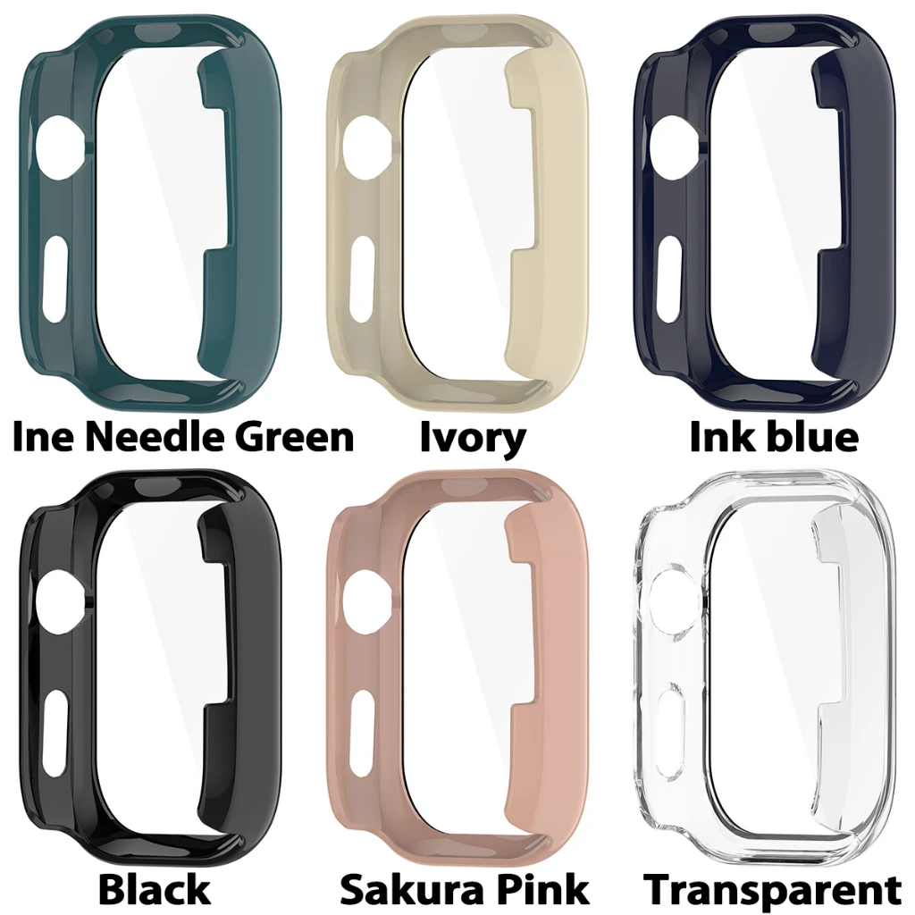 PC Hard Case Cover For Huawei Watch D2 Lettering Tempered Glass Film Full Coverage Shell HUAWEI Watchd2 Screen Protective Casing