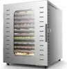Large 12 Trays Food Dehydrator, Usable Area up to 22.67ft², 1200W Full Stainless Steel Dryer Machine, up to 190℉ Temperature, fo 1