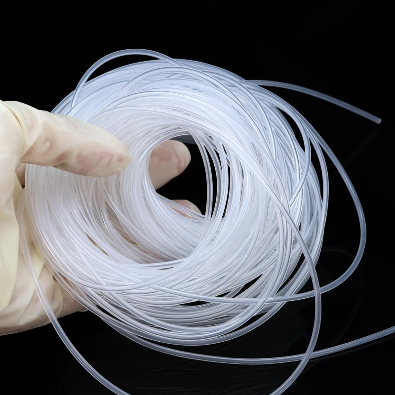 Flexible Silicone Tube Water Connector Garden Hoses Transparent Aquarium Air Irrigation Pipes Food Grade Rubber Hose 1/3/5/10M silicone tube rubber tubing rubber tube rubber hose