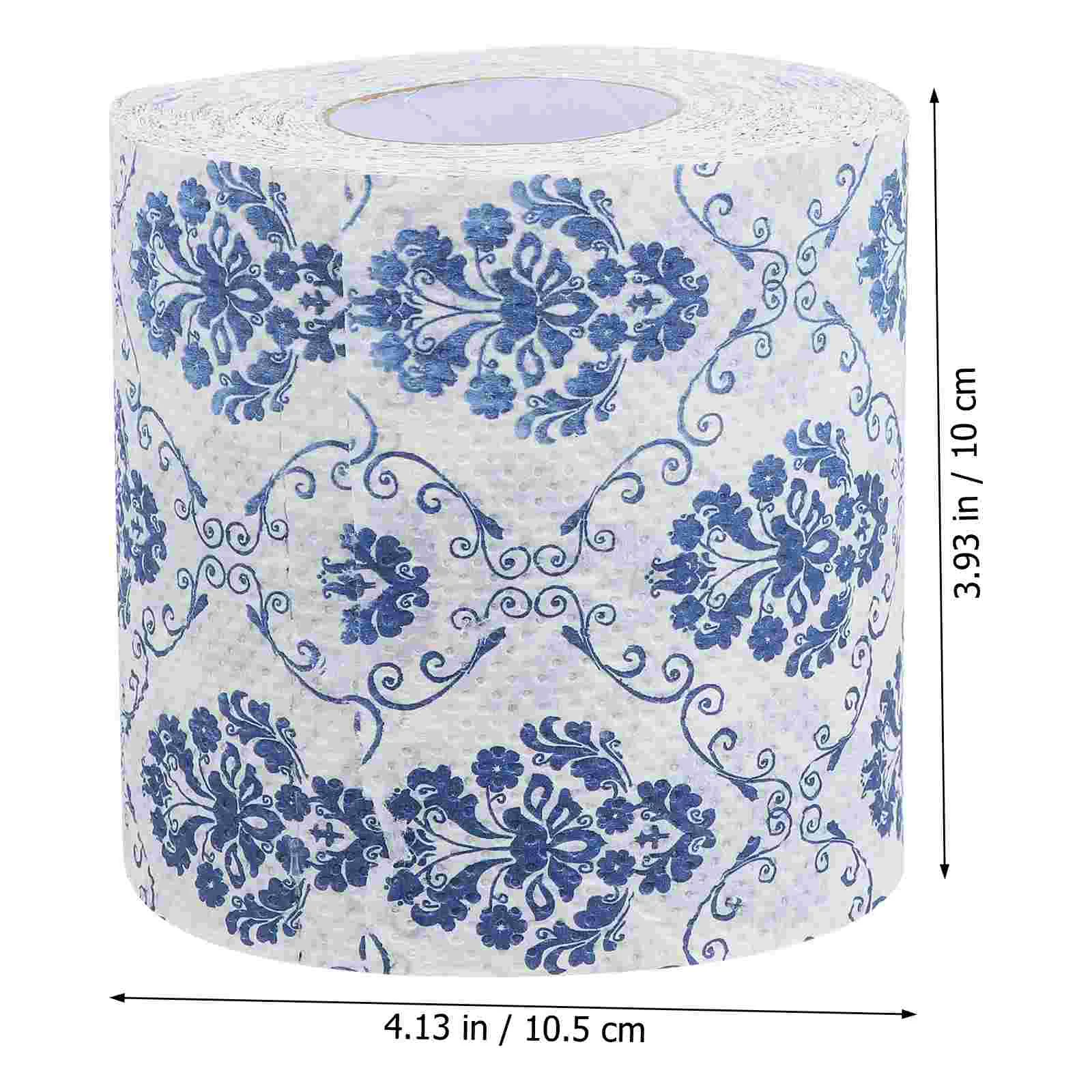 Printed Roll Paper Toilet Handkerchief Napkin for Home Tissue Supplies Disposable Printing