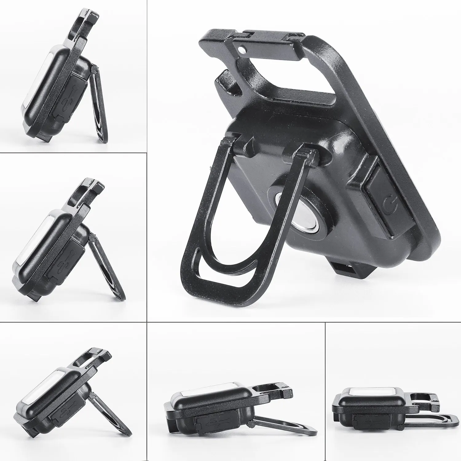 LXIN �̴� COB ����Ʈ Űü��, �ٱ�� ���� ��� ����, �߿� ķ��, ������ ���׳�ƽ ������, 500LM, 500mAh