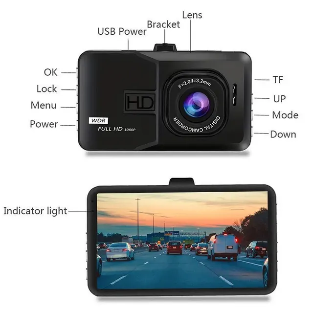 Hd Tachograph Is Suitable for Automatic Cycle Recording of Vehicle DVR of Various Models - Image 6