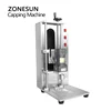 ZONESUN Capping Machine for Screwing Bottle Jar Plastic Aluminum Closure Lid Twist-off Top Packaging Production ZS-XGCC2 6