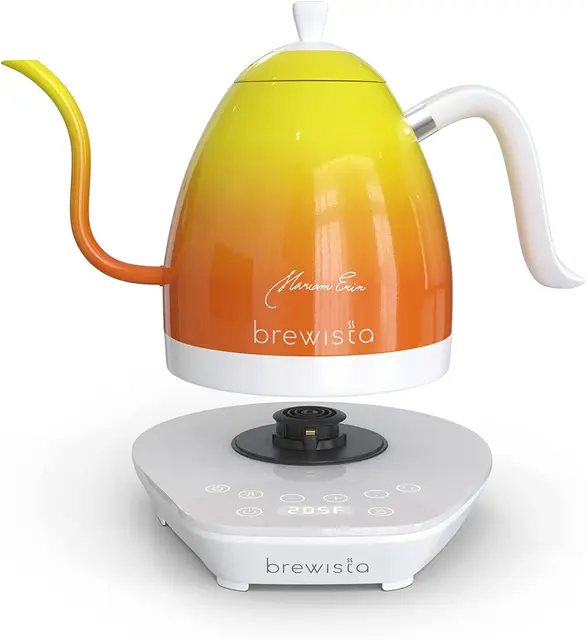 Brewista Artisan 700ml Gooseneck Stovetop Kettle Pour-Over Coffee Pot  Helpful To Control The Water Speed 304 Stainless Steel - AliExpress