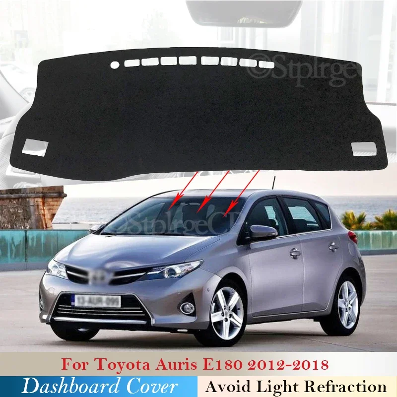 

Защитная накладка на приборную панель для автомобилей Toyota auis E180, 2012-2018, 2017 2016 2015, 2014, 13