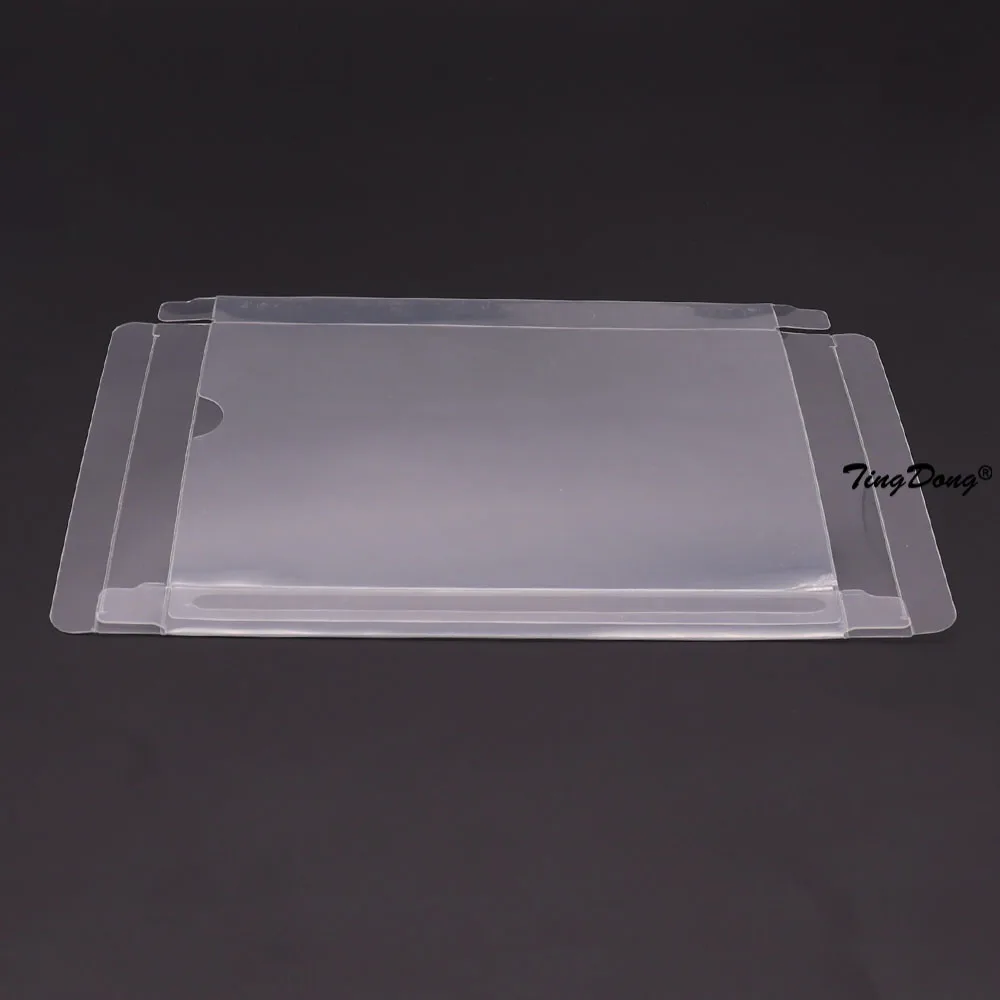 1pcs Clear transparent box cover For PS5 For PS4 For PS3  game card collection display storage PET protective box