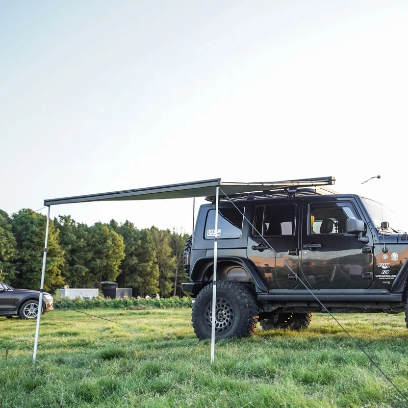 

Overland 2*2.5m SUV/4x4/4wd Car Roof Top Tents with Retractable car/Roof Side camping Awnings