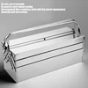 NEW Stainless Steel Tool Box Organizer Hardware Protective Case Waterproof Hard Screwdriver Box Professional Carrying Tools Box 3