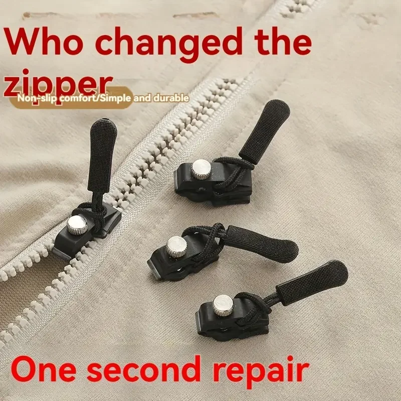 Fix Broken Zipper Replace Zipper Pull On Jacket Universal Zipper