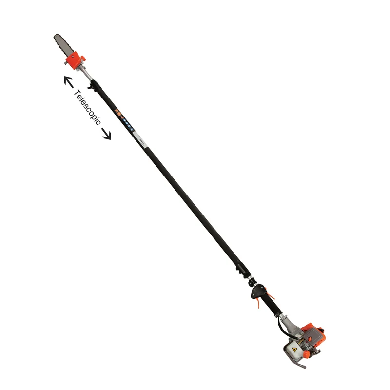 

QJB270 Gas Pole Chainsaw Adjustable Cordless Pole Saw for Telescopic Tree Pruner