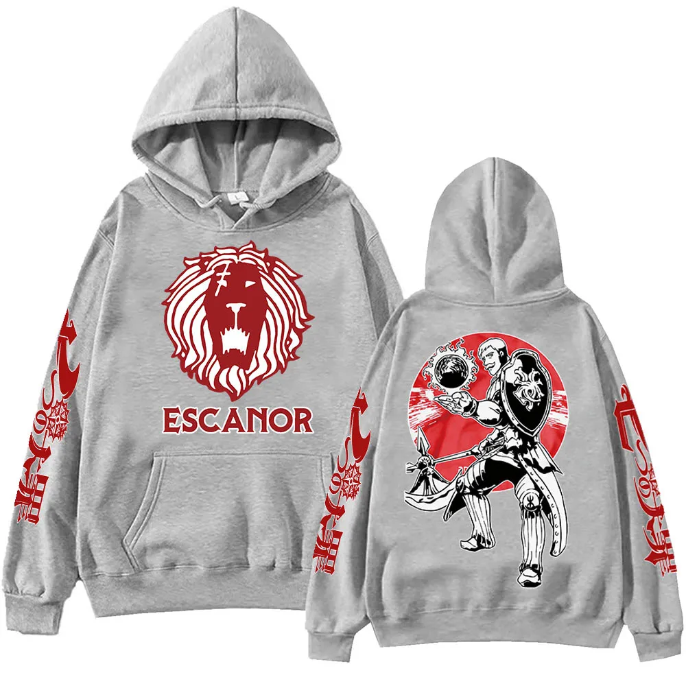Anime The Seven Deadly Sins Hoodie Harajuku Hip Hop Pullover Tops Fans Gift 3