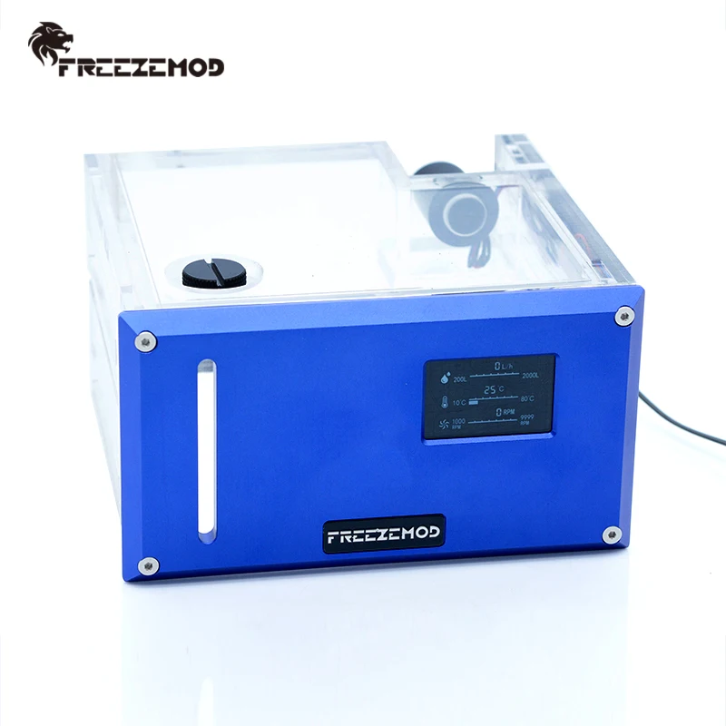 

FREEZEMOD AIO Dual drive резервуар для воды с термометром и расходомером
