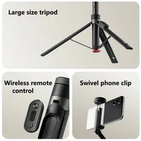 Original New Xiaomi Mijia Zoom Ground Selfie Stick Bluetooth Remote Control Portable Multi-Functional Tripod - Image 2