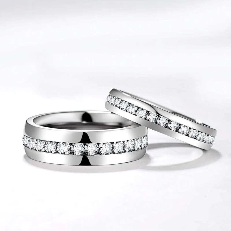 Anello Di Fidanzamento in Oro Con Diamante IGI