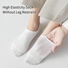 7 Pairs Men's Summer Solid Color Simple Fashion Versatile Mesh Breathable Casual Business Shallow Mouth Invisible Socks 3