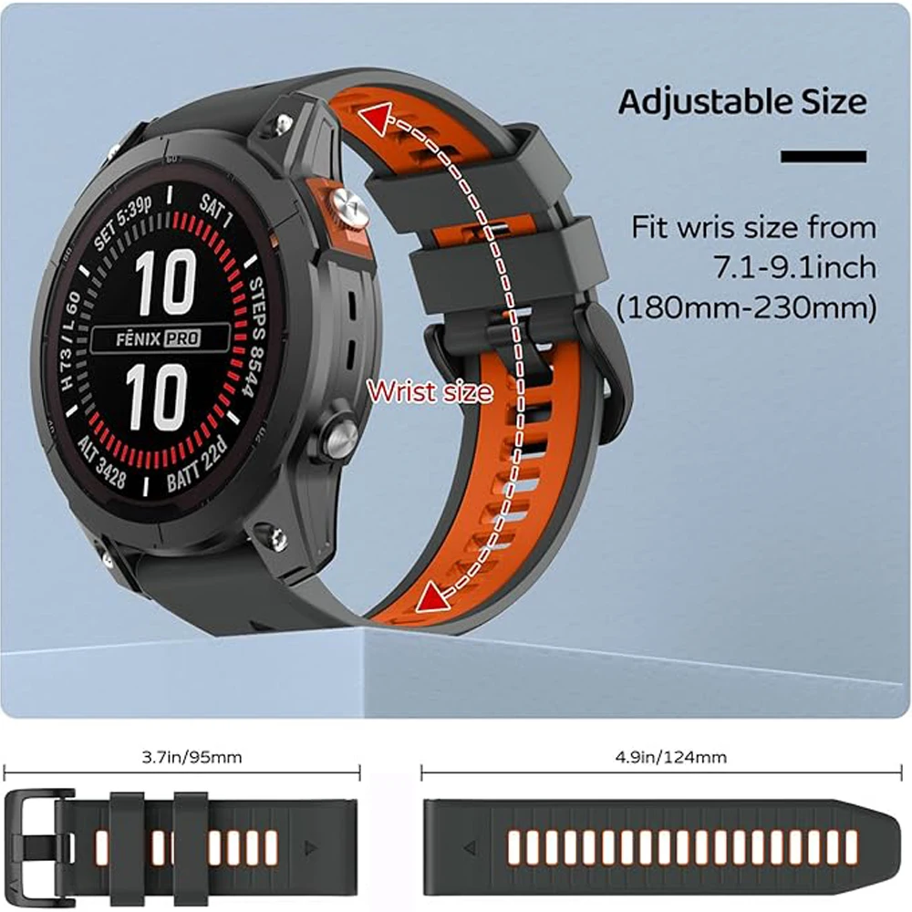 Official Quickfit Sport Silicone Strap - Soft Bracelet
