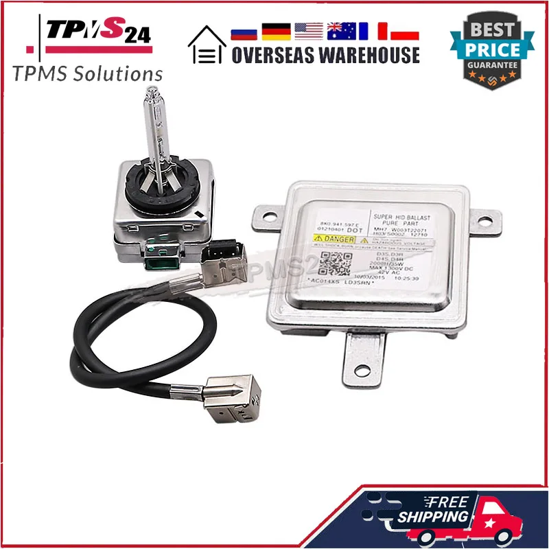 For Audi A1 Q5 Q7 Q3 Volkswagen CC Jetta Golf Tiguan Passat Polo HID Xenon Headlight Ballast Control Unit Module Kit 8K0941597E