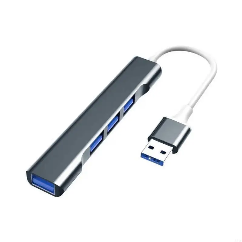 85DC USB C Hub 4 in 1 USB C/USB 어댑터 도킹 스테이션 3xUSB2.0+1XUSB3.0 랩탑 용 어댑터 노트북 도크