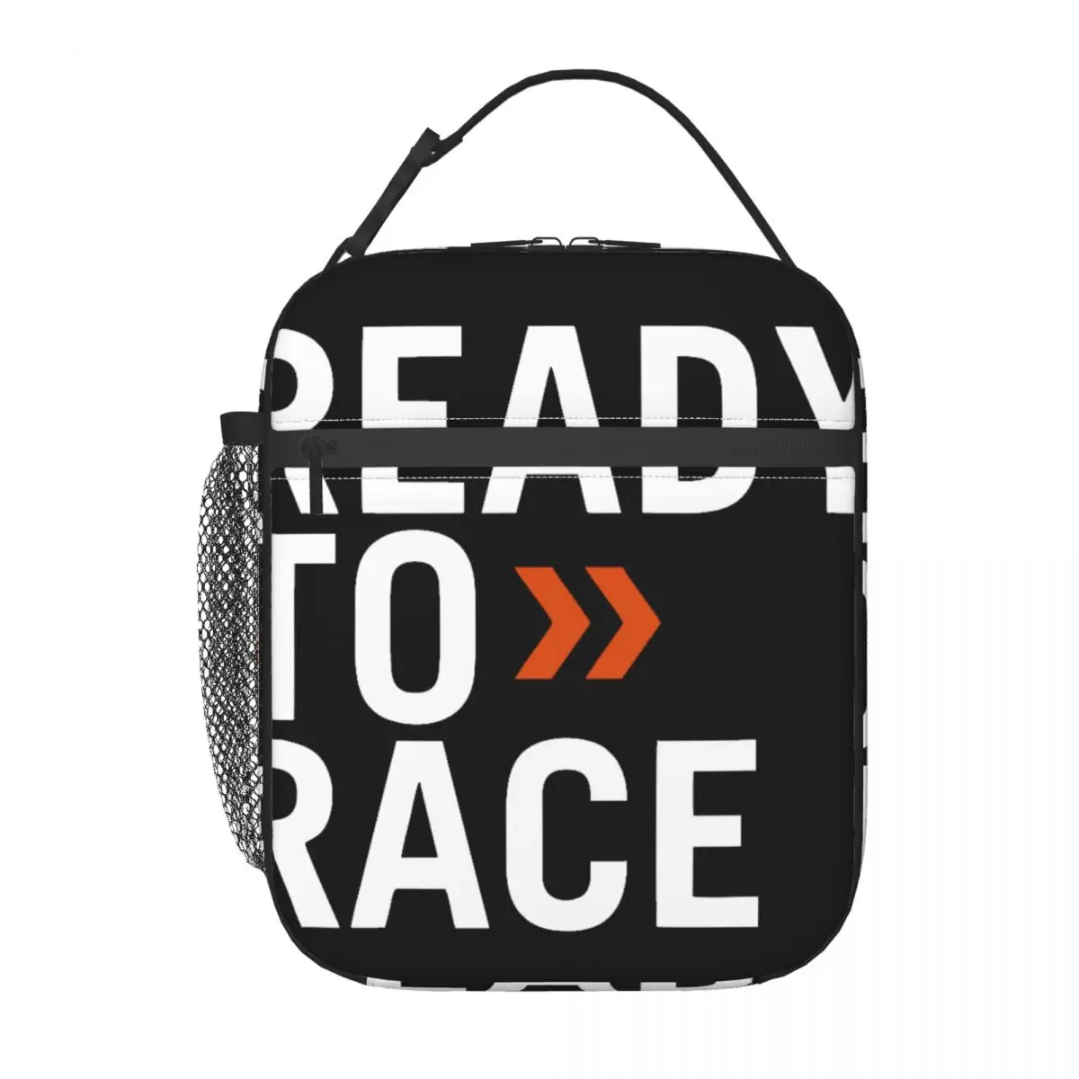 

Insulated Lunch Bag Ready To Race Lunch Box Tote Food Handbag