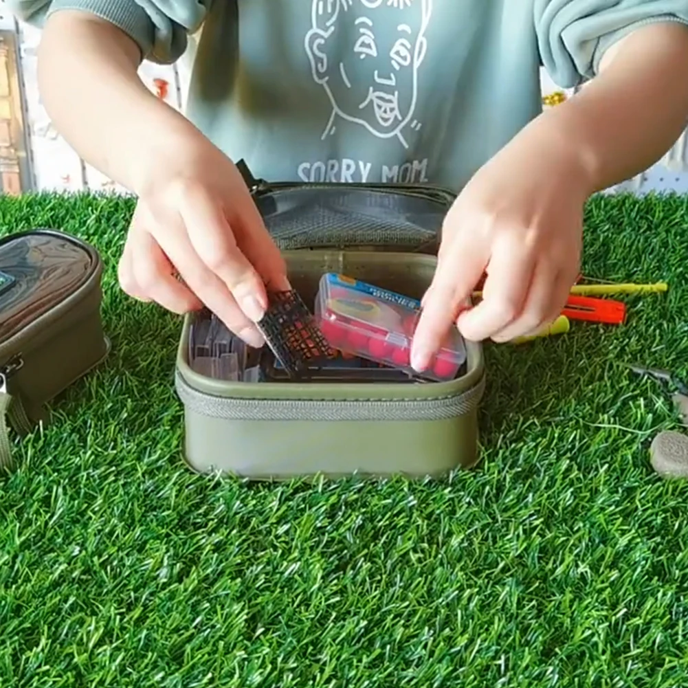 Description Picture 6 of itemEVA Mini Fishing Tackle Box Waterproof Fishing Lightweight Storage Bag Fishing Lure Bait Organizer for Outdoor Carp Fishing