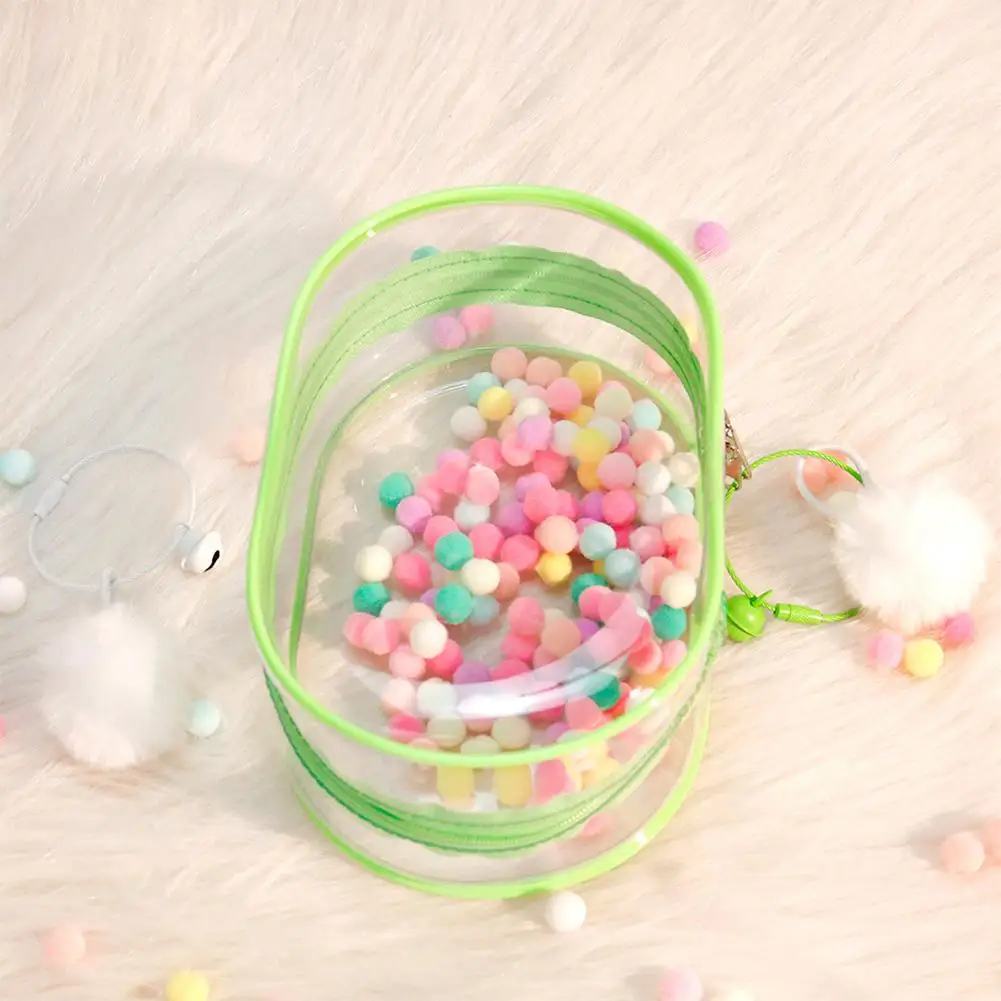 18cm PVC Storage Keychain Bag Organizer Box Doll Bag for Popmart for labubu doll(no doll) #467187 4