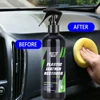 Interior Detailer Hgkj S3 Plastic Leather Restorer Quick Coat For Car Interior Refurbish Seat Leather Renovator Conditioner 6
