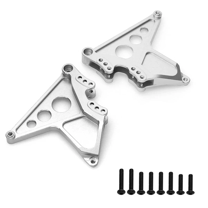 

Aluminum Alloy Rear Shock Absorber Bracket Stack Parts Accessories For UDR 1/7 Short Course RC Car Parts - Silver