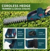 2 IN1 Electric Hedge Trimmer Cordless Rechargeable Handheld Weeding Pruning Shear Shrub Mower Garden Tool For Makita 18V Battery 4