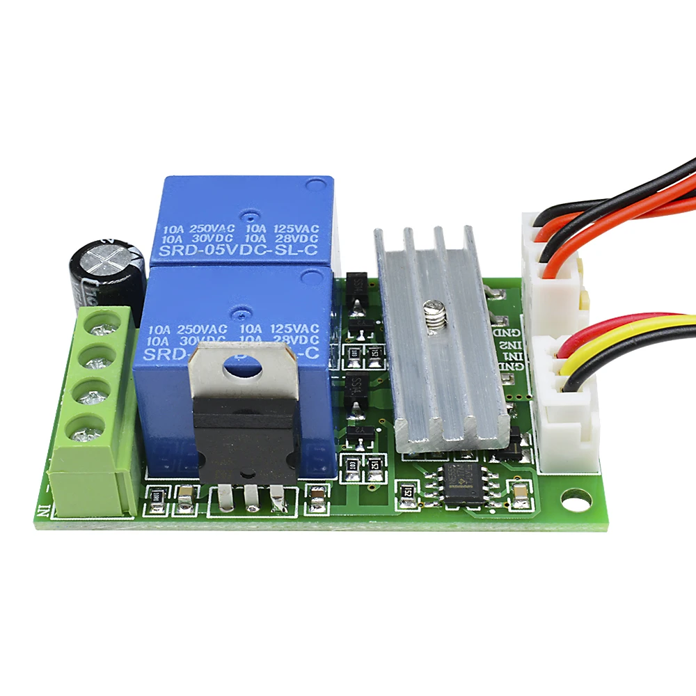 DC 6-24V 3A 21kHz PWM DC Motor Speed Regulator Controller Adjustable Speed Control Reversible Switch Relay Module 12V 24V 1203BS
