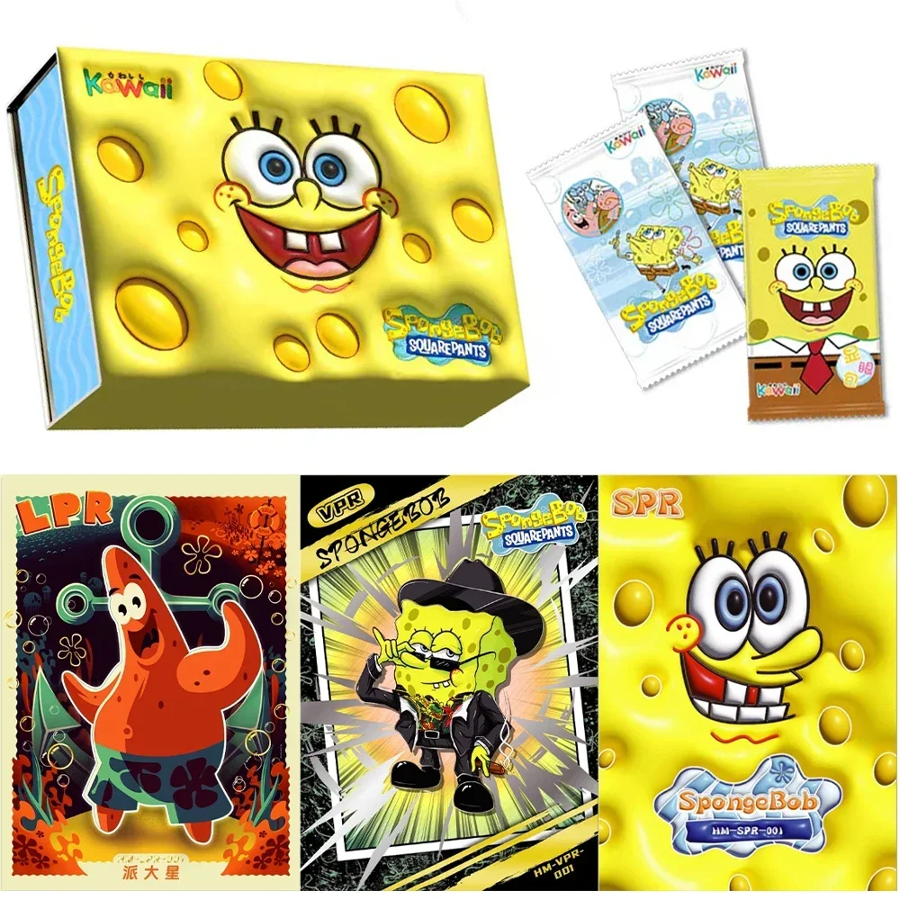 Spongebob Squarepants Card Bob Patrick Star Squidward Cute Funny Beach Adventure Limited Collection Card