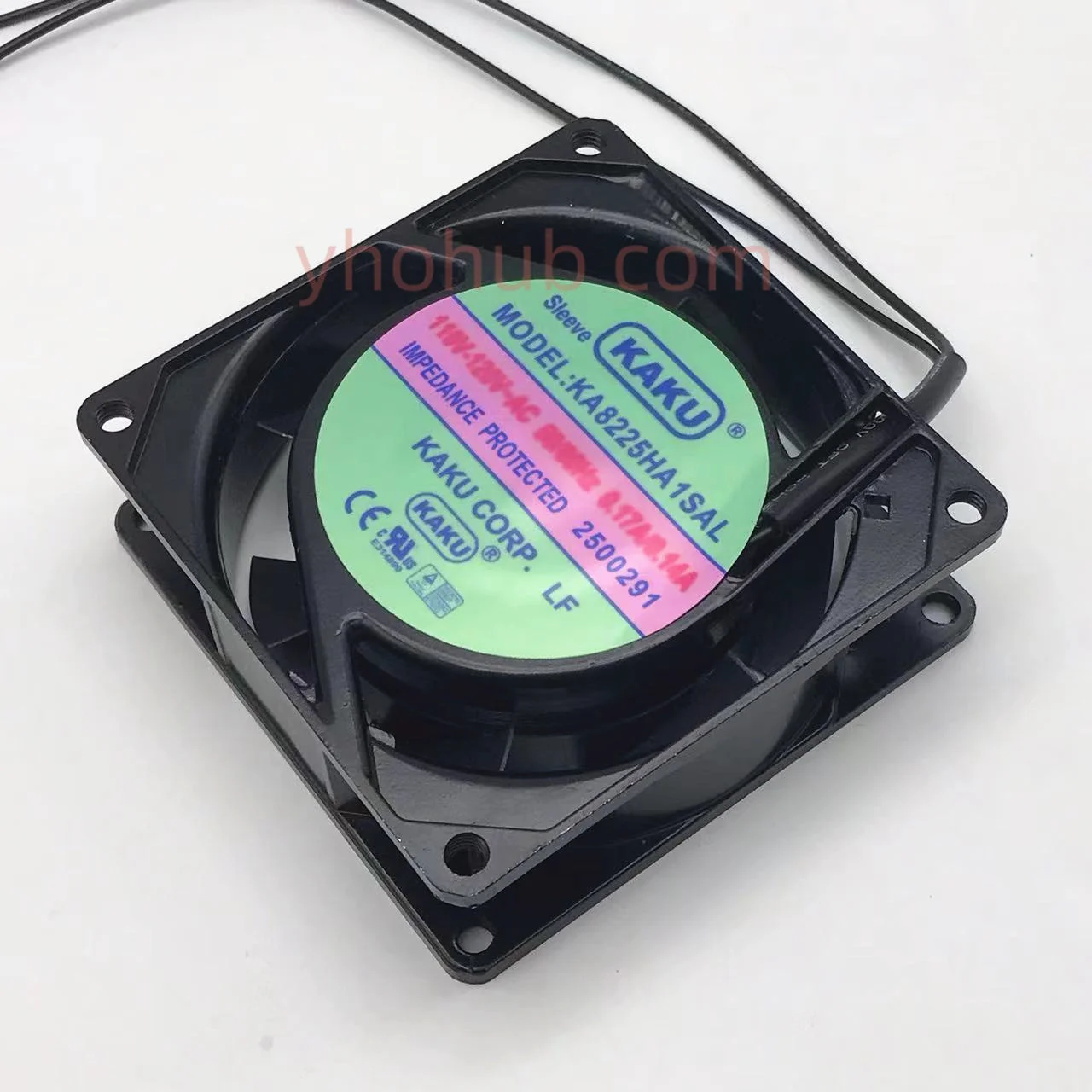 Kaku Ka8225ha1sal ac 110v 120v 0.17a 0.14a 80x80x25 mm Ventilador de Refrigeração do Servidor de Fios