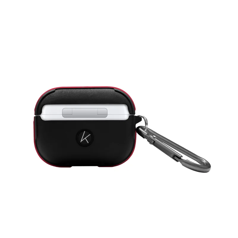 AirPodsケース Amazon | ZENIX DESIGN TECH AirPods Pro 用 ケース カラビナ付 レザー