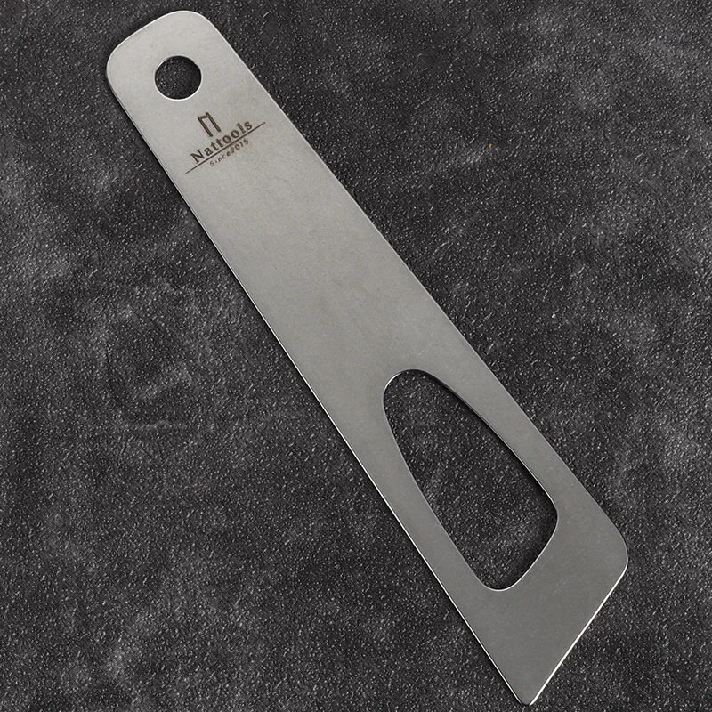 Practical Leather Gluing Tool Stainless Steel DIY Handcraft Glue Application Tools For Leathercraft Handmade 1Pcs