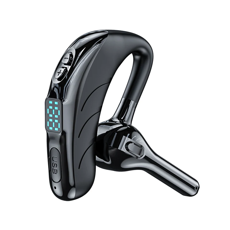 

X13 Ear Headset with Mic Bluetooth 5.1 Earphone Noise Cancelling Waterproof Earpiece Wireless Handsfree Long Standby Time