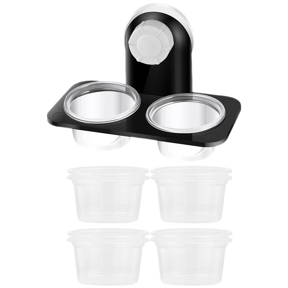 

Reptile Tank Feeders Suction Cup Reptile Feeders Feeding Bowls Food Water Dishes Terrarium Breeding Feeders Box Pets Supplies